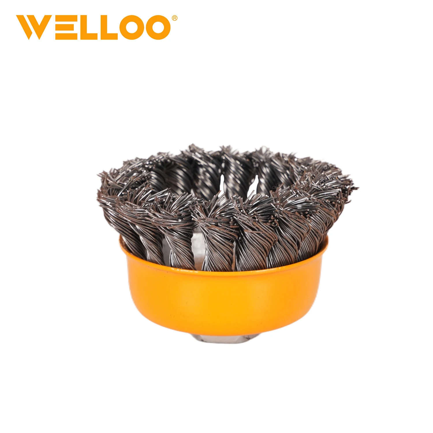 WELLOO Source Factory 75mm Steel Wire Brush Material and Industrial Brush Type Twisted Wire Wheel Cup Brushes model WCTS23075 ACCESSORIES product thumbnail 5