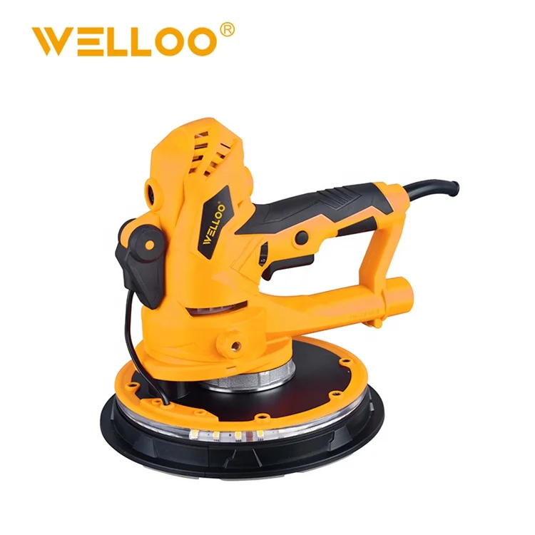 WELLOO Drywall Sanders 850W Handheld Variable Speed LED Light Dust-Free Polishing Industrial Use Wall Grinding Machine model WSD22701 POWER TOOLS product thumbnail 2