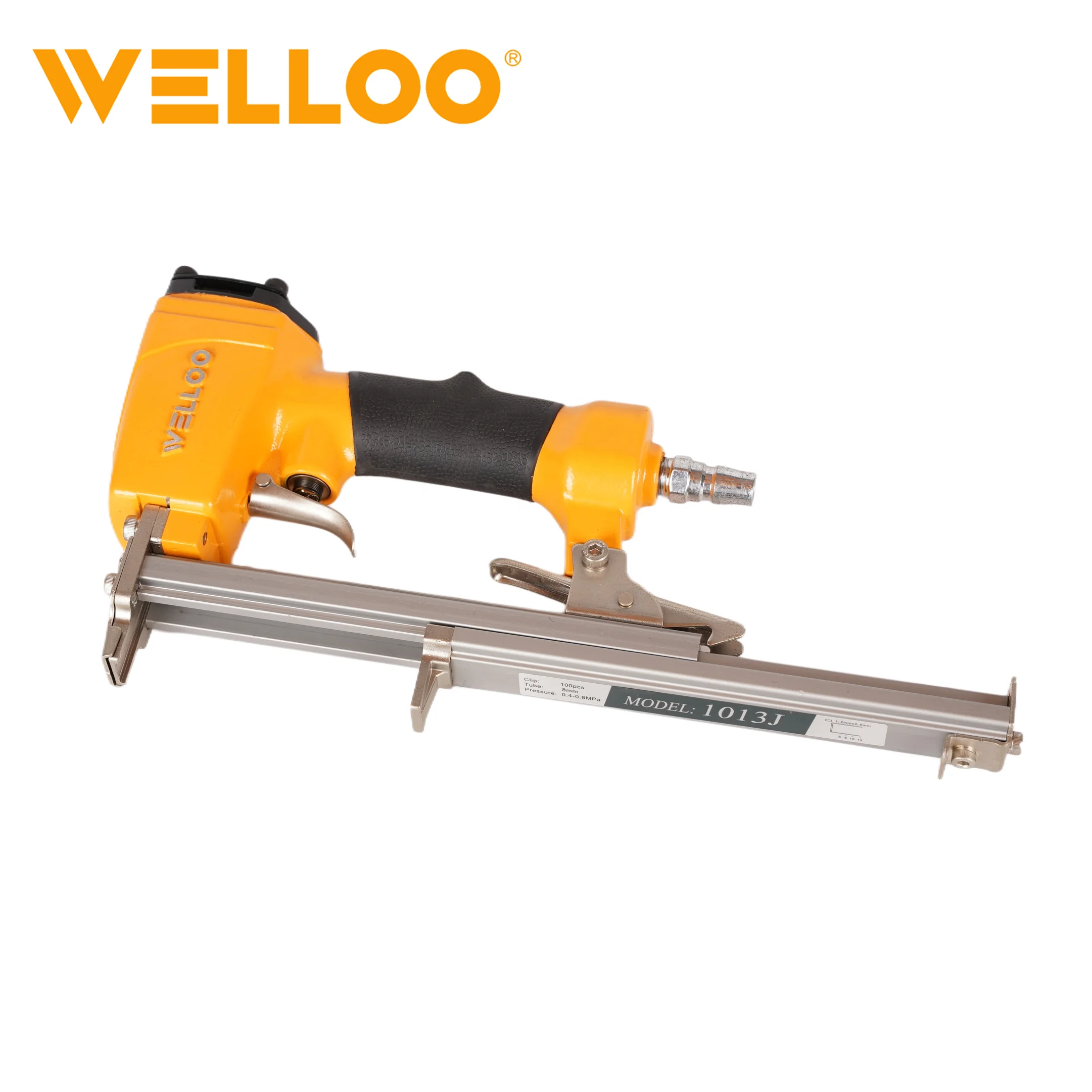 WELLOO High Performance 0.45-0.7MPa Aluminum Alloy air Nailer 0.85KG Cordless air Nailer Gun model ANG1013J AIR TOOLS catalog product image