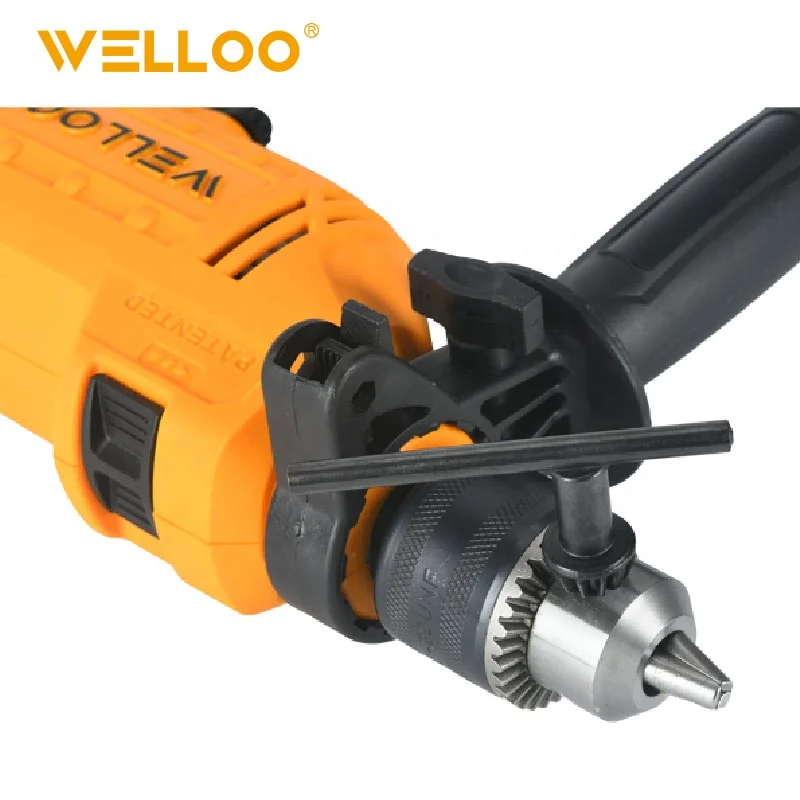 WELLOO Strong Power Industrial Power Tools Drill Screwdriver Hammer Drill Impact 810W 13mm Strong Percussion Drill Manual model IPD91810 NEW HOT PRODUCTS product