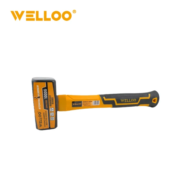WELLOO Splitting Hammer German Type Stone 1kG Machinist Hammer High Carbon Steel Hammer Wall Crushing Tool model SHM61000 HAND TOOLS product thumbnail 2