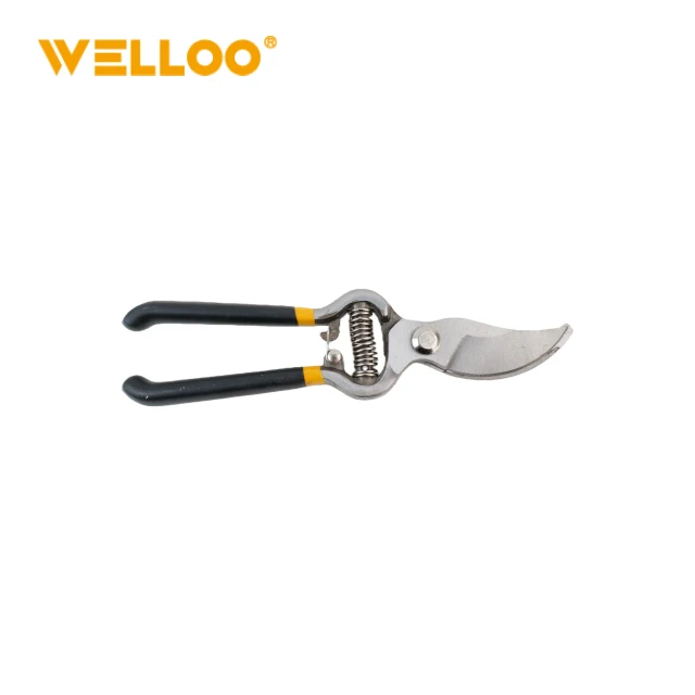 WELLOO High Quality 8'' 10'' 55#carbon Steel Trimming Scissors Polish and Anti-rust Oil Gardening Clippers model GDS3608 HAND TOOLS product thumbnail 5