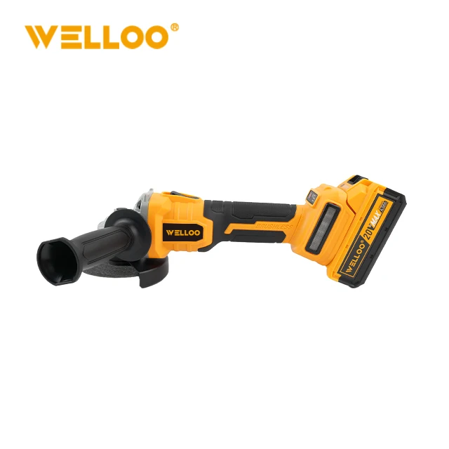 WELLOO New Upgraded 20v Li-ion Cordless Angle Grinder High-power Cutting and Grinding Tools model CAG54115S CORDLESS TOOLS product thumbnail 5