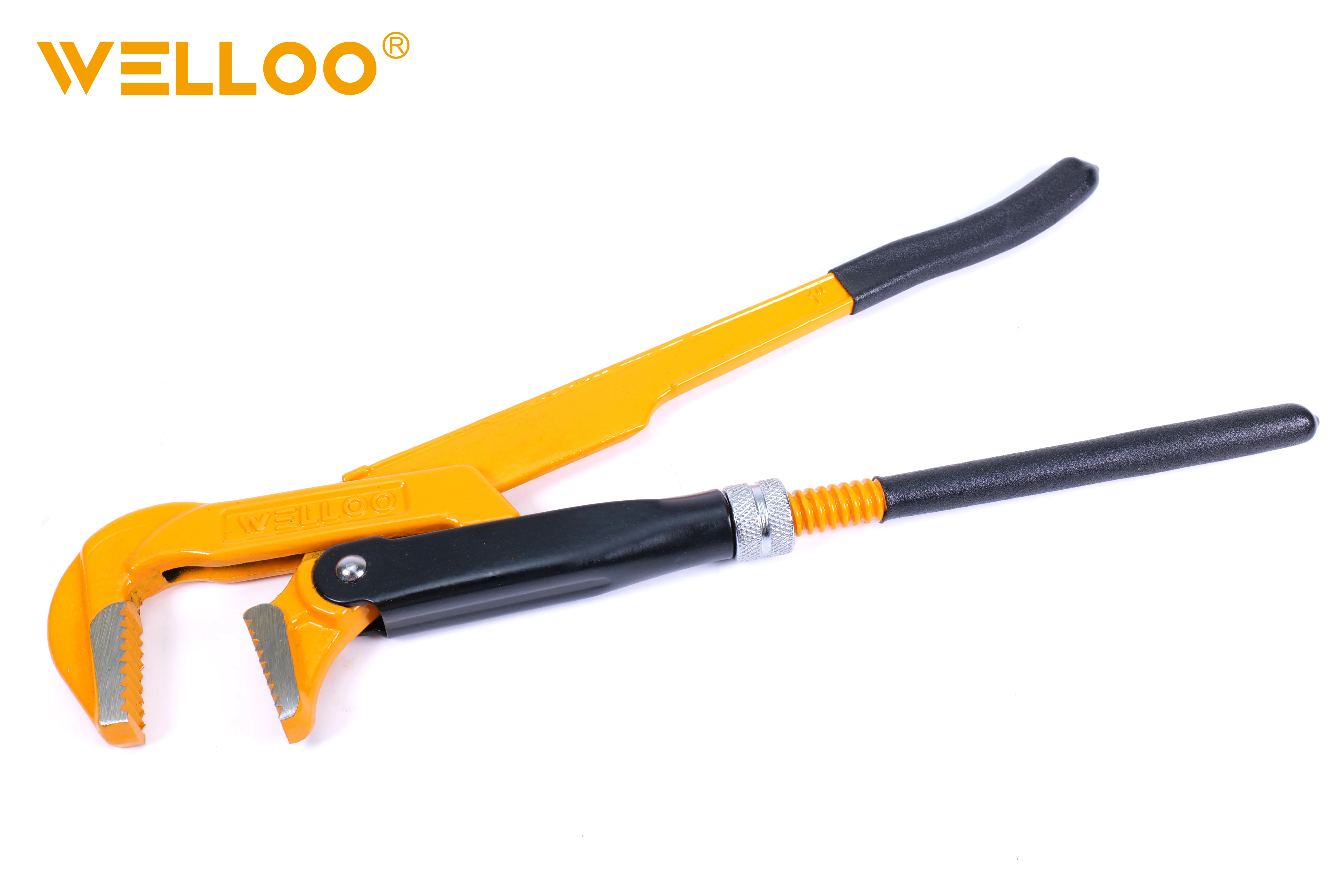 WELLOO Max Clamping Diameter 40mm Adjustable Pipe Wrench Carbon Steel Plumbing Wrench model HPW0910 HAND TOOLS product thumbnail 2