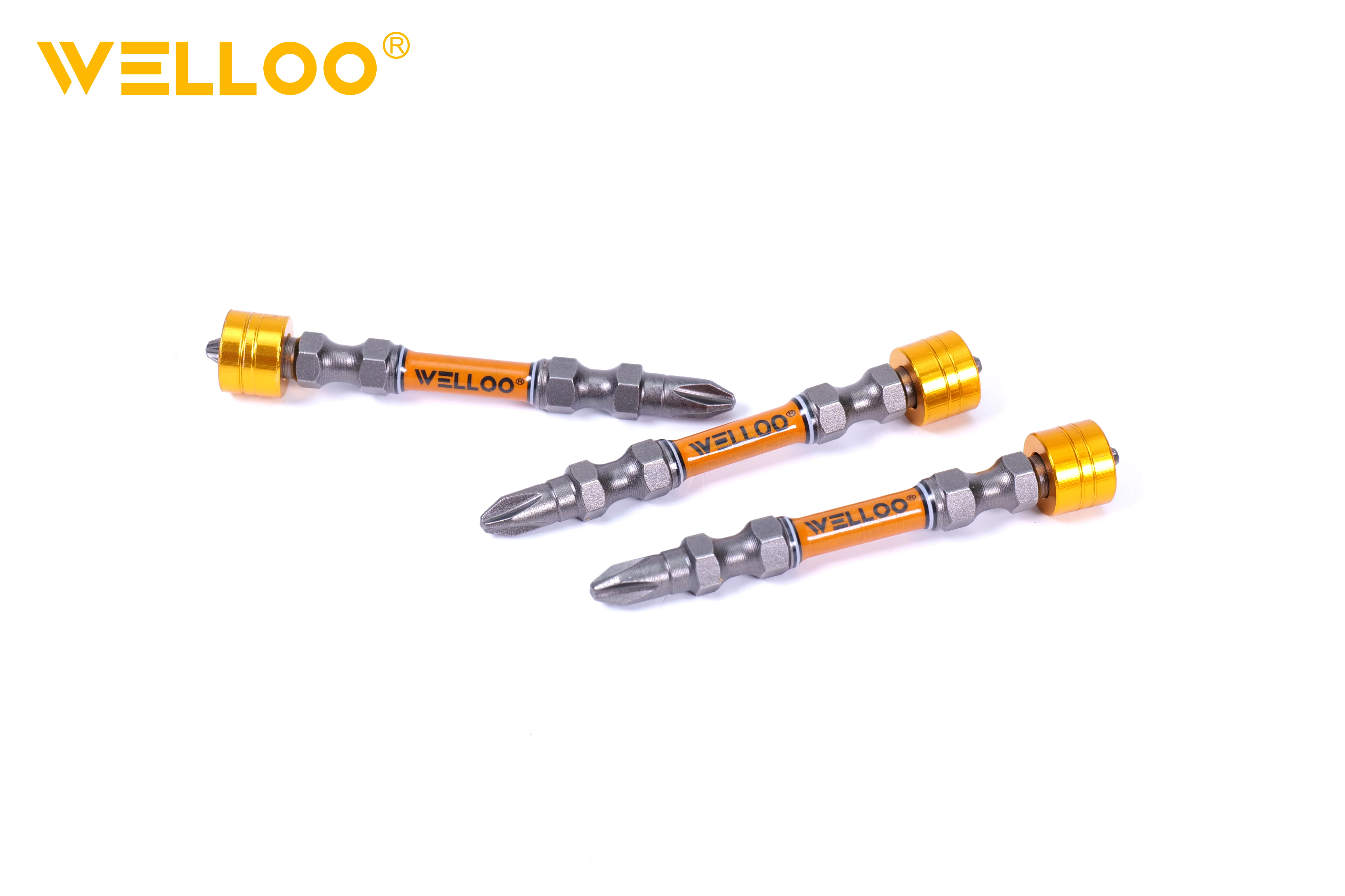 WELLOO Wholesale 10pcs High-Precision Magnetic Coil Screwdriver Bit for Power Drills and Manual Screwdrivers model SDB88065 ACCESSORIES product thumbnail 3