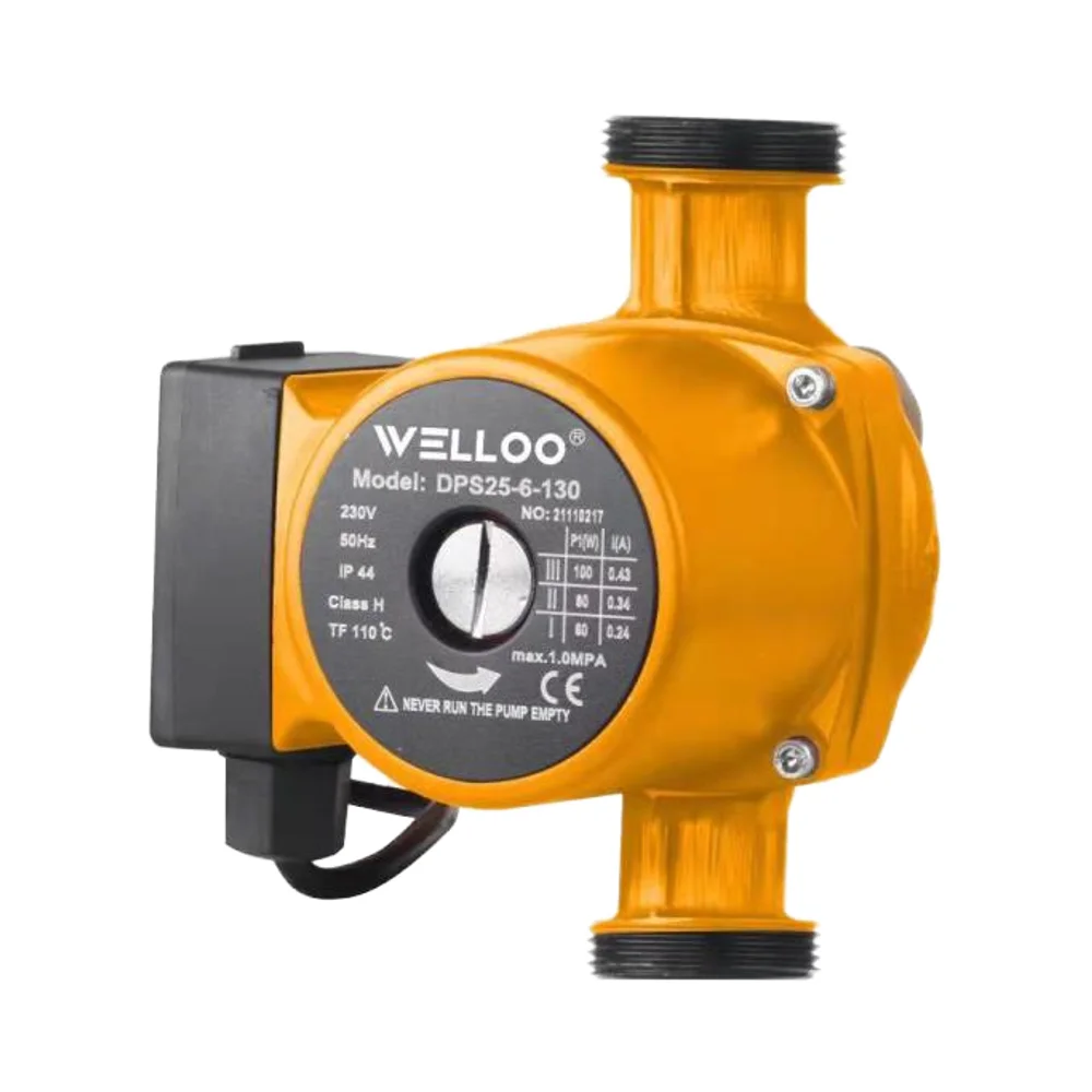 WELLOO 72W 40L/min 100W 50L/min Circulation Pump High Pressure Home Bathroom Circulator Pump model WPS32-4-180 /WPS32-6-180 GARDEN TOOLS & PUMPS catalog product image