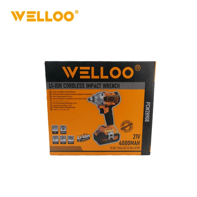 WELLOO Industrial Brushless Cordless Power Tools 400Nm 1/2 model PCW28908 CORDLESS TOOLS product thumbnail 7