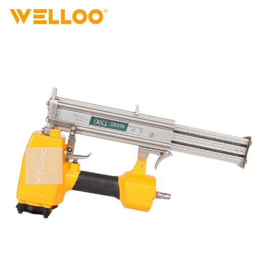 WELLOO Wholesale Price Portable Power Air Nail Gun High Power Handheld Nail Gun for Home Furniture Use model ANGT50 AIR TOOLS product thumbnail 10