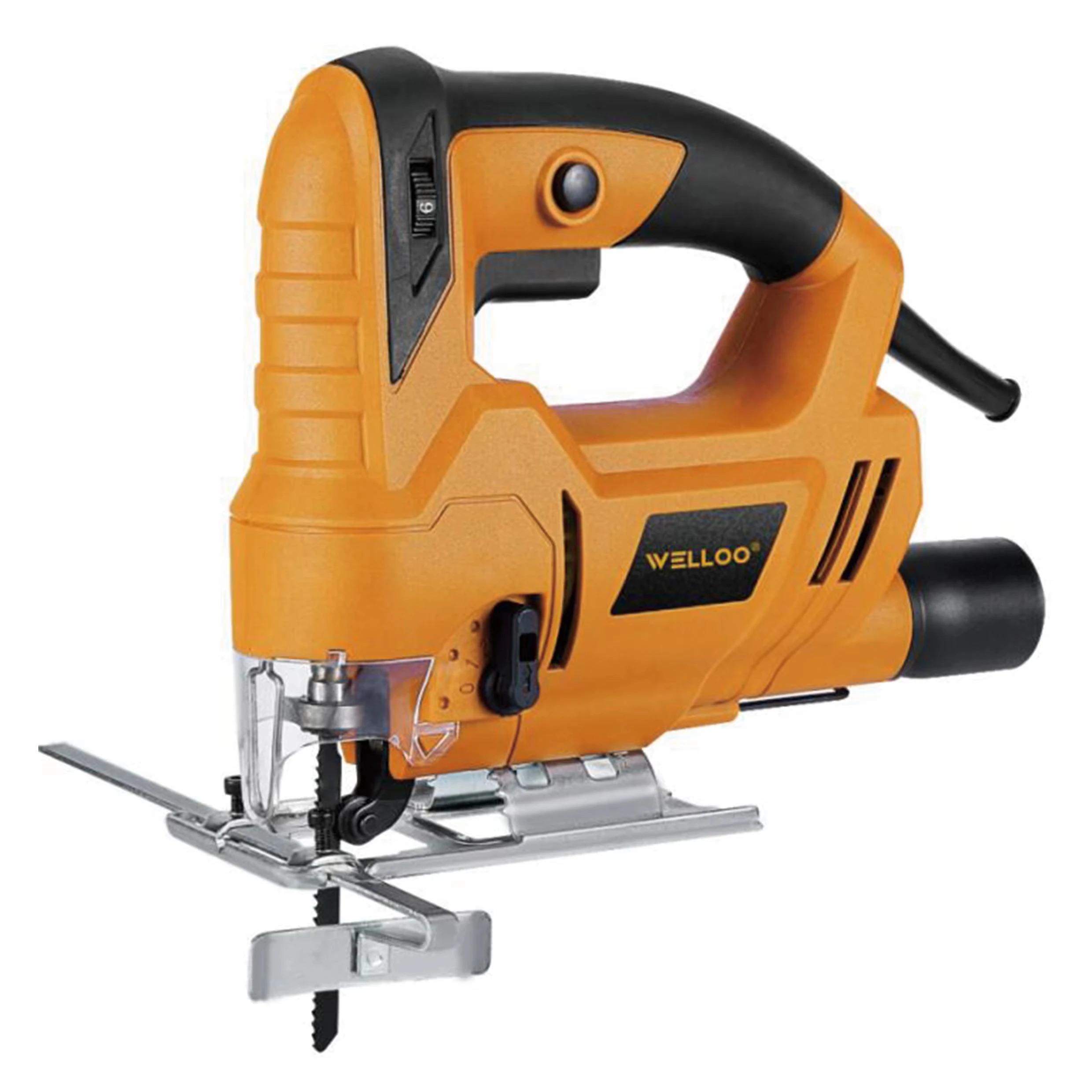 WELLOO Adjustable Speed Portable Mini Electric Jig Saw Machine 3000rpm High-speed Cutting Hand Wood Jig Machine model JSG32710 POWER TOOLS product thumbnail 2