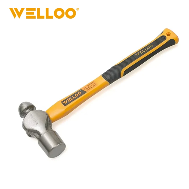 WELLOO Household Appliances Repair Clamp Ball Hammer 12OZ/24OZ/32OZ Ball Pein Hammer with Fiberglass Handle model BHM2412/BHM2424/BHM2432 HAND TOOLS product thumbnail 6