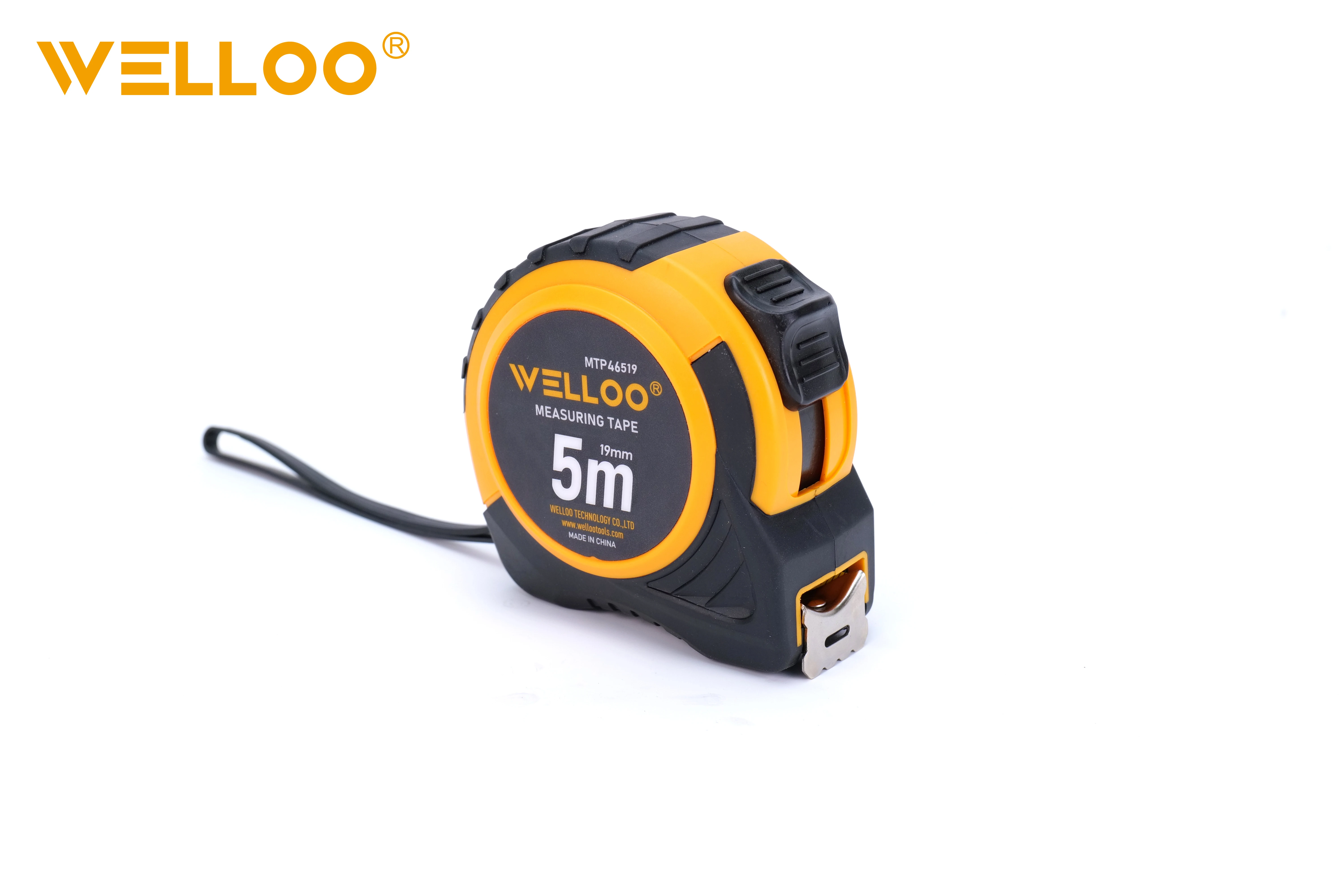 WELLOO Customized Logo Metric & Imperial Mark Tape Measure Portable Mini ABS Case 3m/5m/7.5m Measuring Tape model MTP46316 HAND TOOLS product thumbnail 4