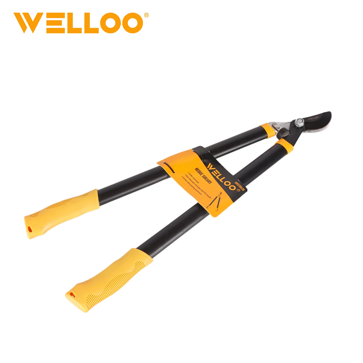 WELLOO Wholesale 65Mn Steel Blade Large Branch Pruners 25inch Manual Shear Cutter Garden Telescopic Pruning Shears model GHS38630 HAND TOOLS product thumbnail 6