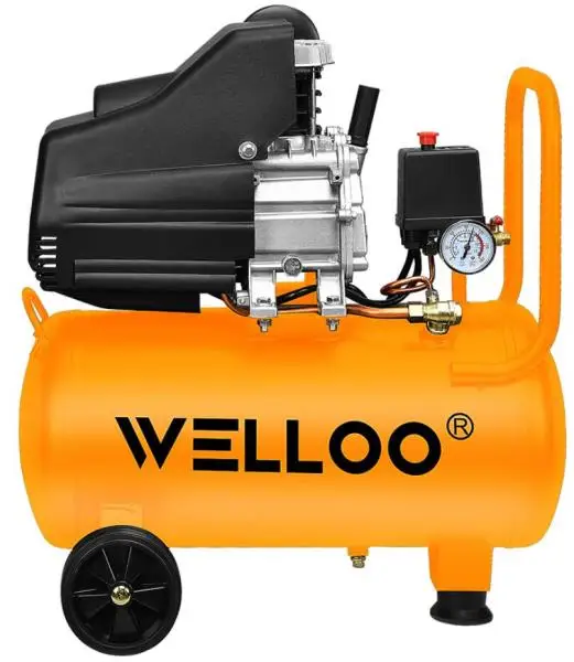 WELLOO High Performance 24L Capacity 1.5KW/2HP 175L/min Output Pneumatic Tools Air Compressor model ACP2024/ACP2050 AIR TOOLS product thumbnail 2