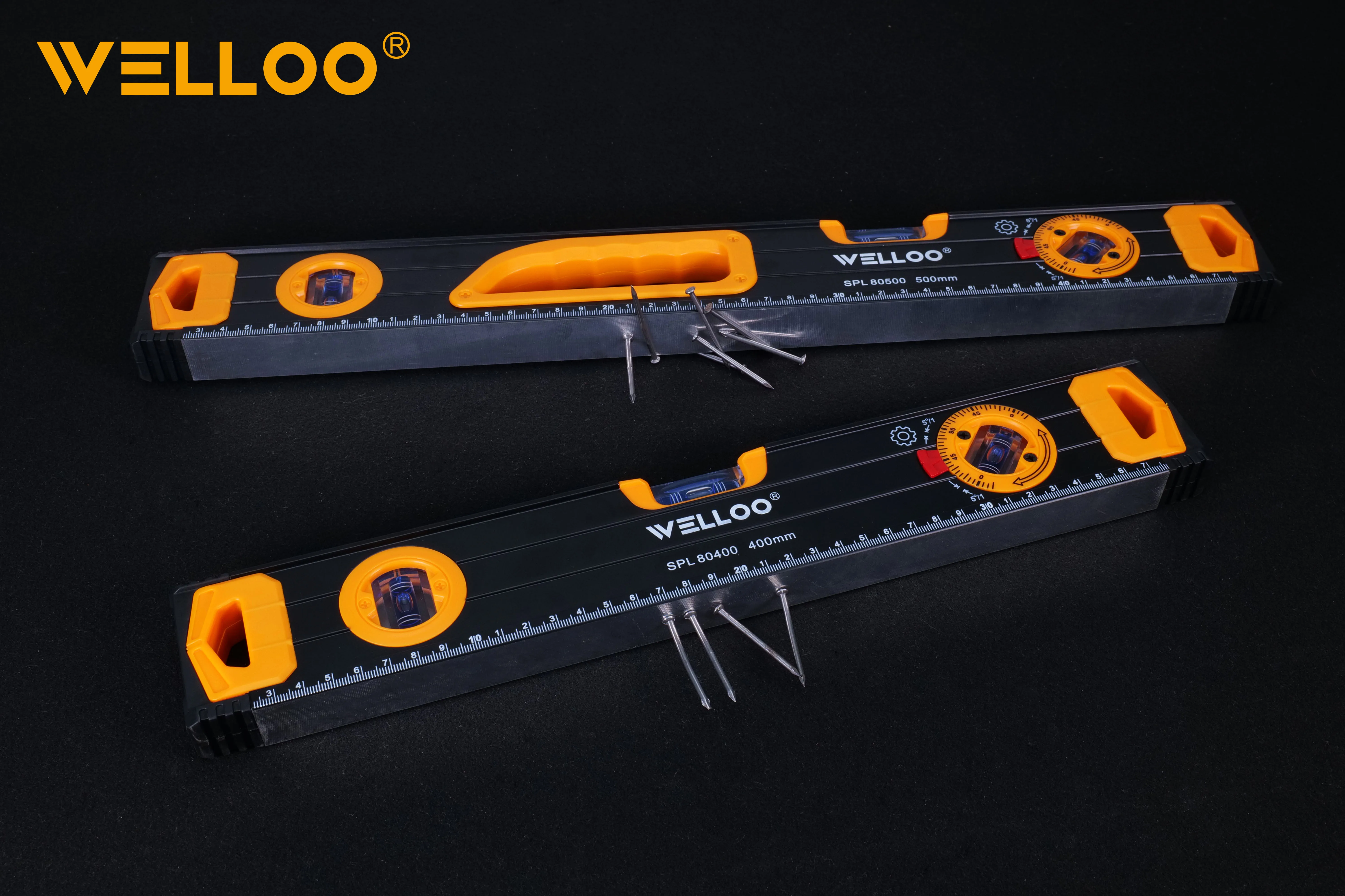 Professional Industrial Grade WELLOO SPL80400 Aluminum Alloy Level Control 40cm Precision Leveling Instrument HAND TOOLS product thumbnail 7