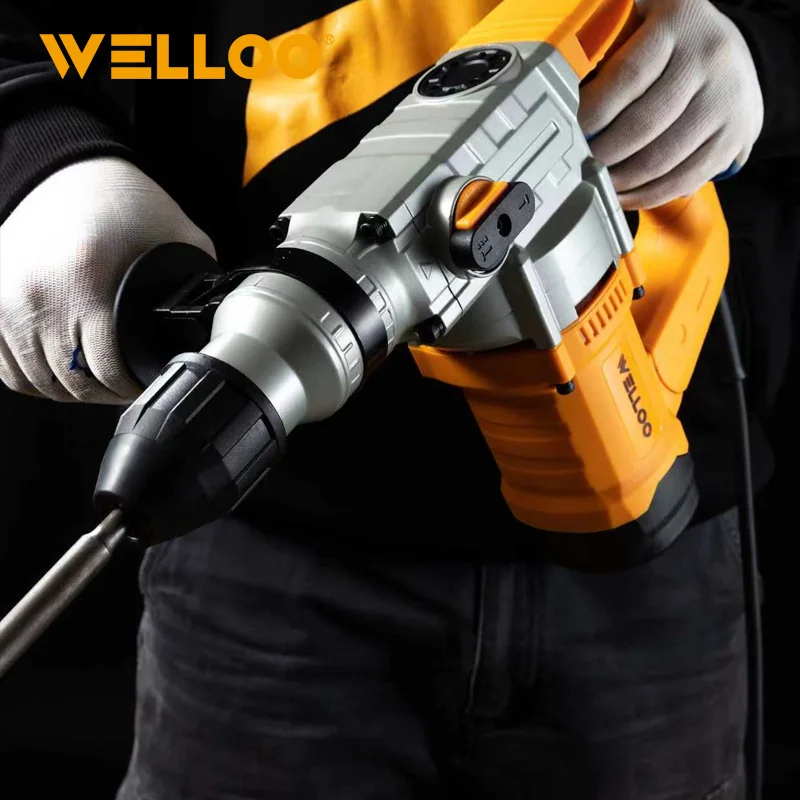 WELLOO Industrial Quality Hand-Held Rock Drill Jack Hammer Drill Machinery for Concrete Wall model RHM72805 NEW HOT PRODUCTS product thumbnail 5