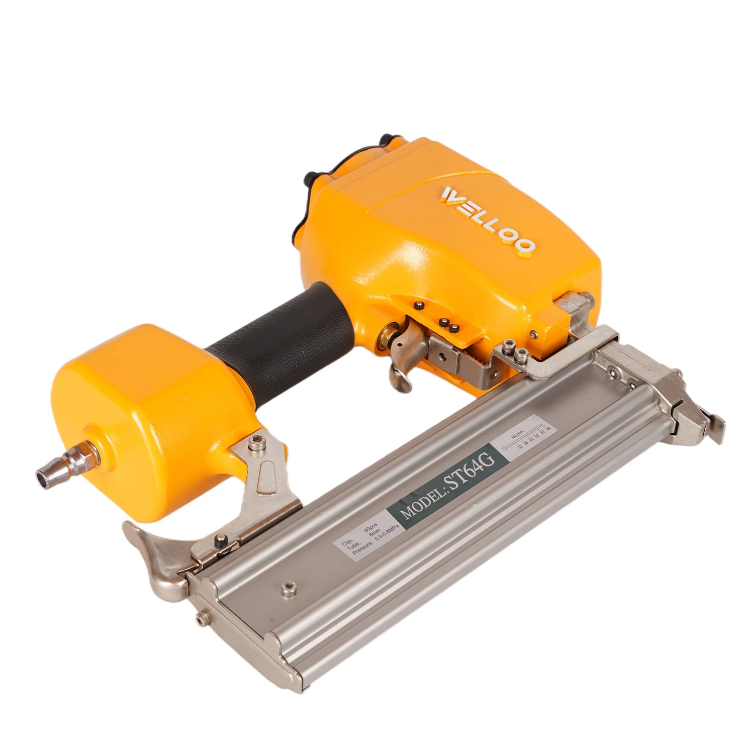WELLOO Quality Assurance 10-64mm Nail Length Air Nailing Machine Pneumatic Tools Wood Nailing Machine model ANGT64 AIR TOOLS product thumbnail 7