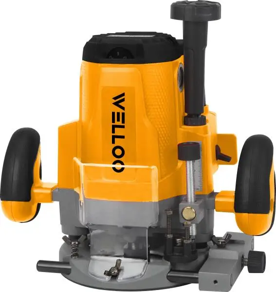 WELLOO Quality Assurance Industrial-grade Electric Manual Wood Router 2200w Variable Speed Portable Wood Processing Machine model ERT38122 POWER TOOLS product thumbnail 2