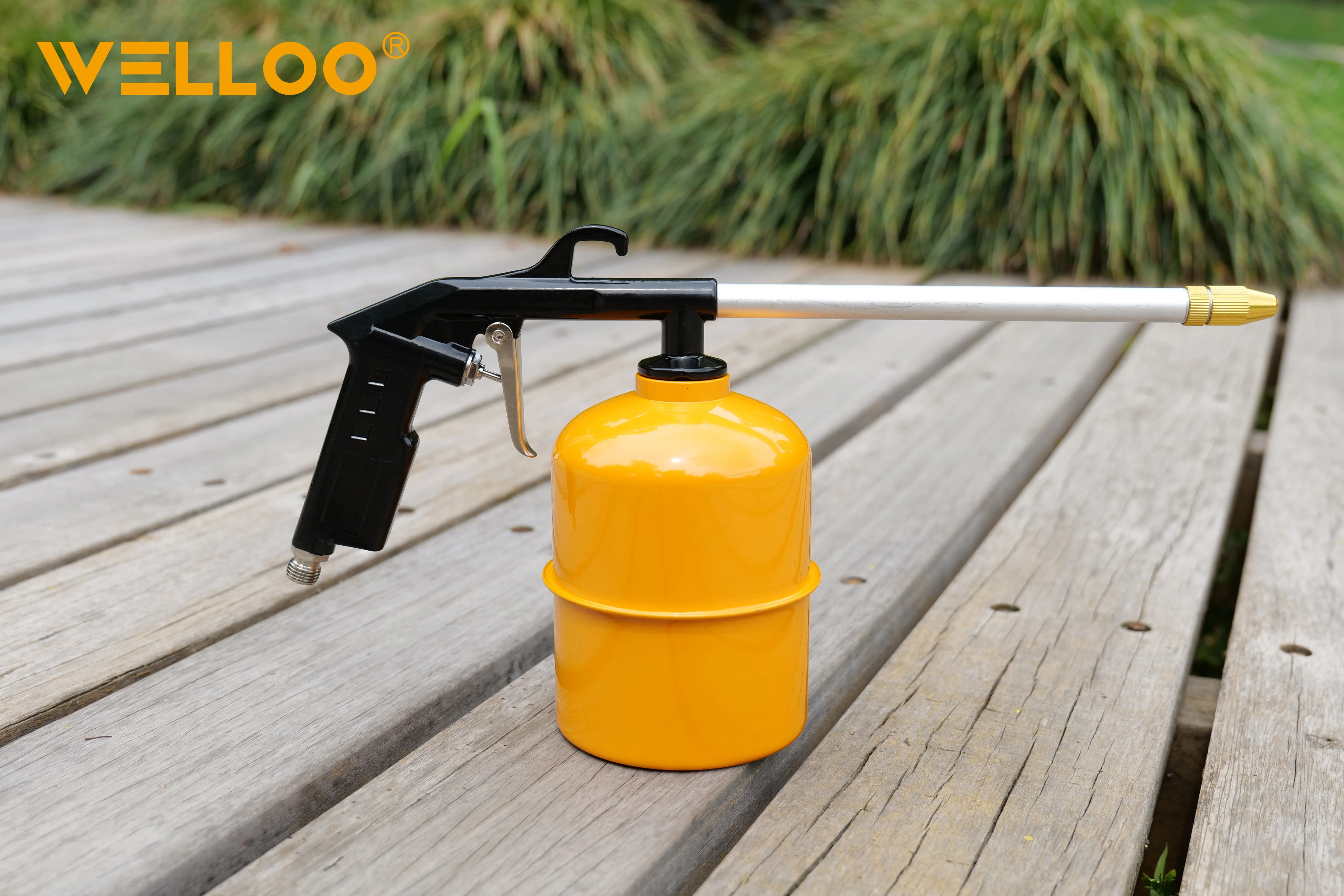 WELLOO Factory Direct Sales 3.0-5.0bar High Pressure air Gun 1000cc air Wash Gun Pneumatic air Gun model AWG3210A AIR TOOLS product thumbnail 6