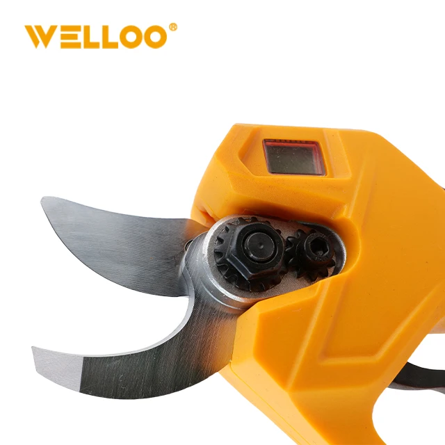WELLOO Rechargeable 2pcs 4.0Ah Battery 20V Pruning Shears Cordless Brushless SK5 20mm Cutter for Professional Gardening model CTS65030D CORDLESS TOOLS product thumbnail 5