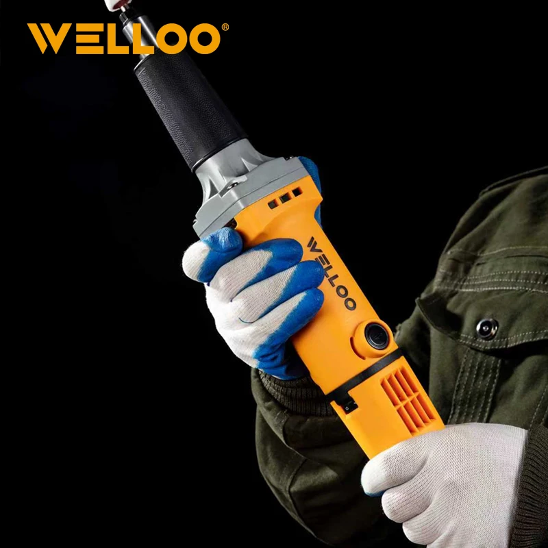 WELLOO The Newly Upgraded 6mm 400-watt Electric Die Grinder High Speed Rotary Tool for Metal Grinding and Polishing model DG76006 POWER TOOLS product thumbnail 3