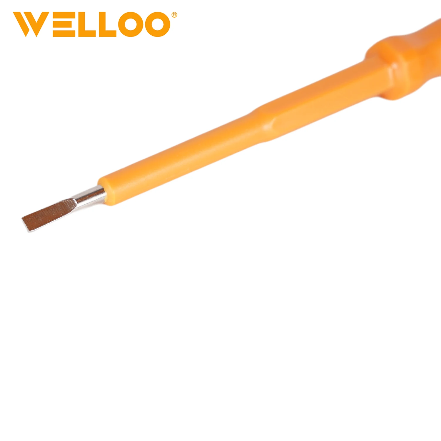 WELLOO Newly Upgraded CRV Material High Voltage Tester with Plastic Handle 110-500v Screwdriver for Voltage Test model DVT63140 HAND TOOLS product thumbnail 4
