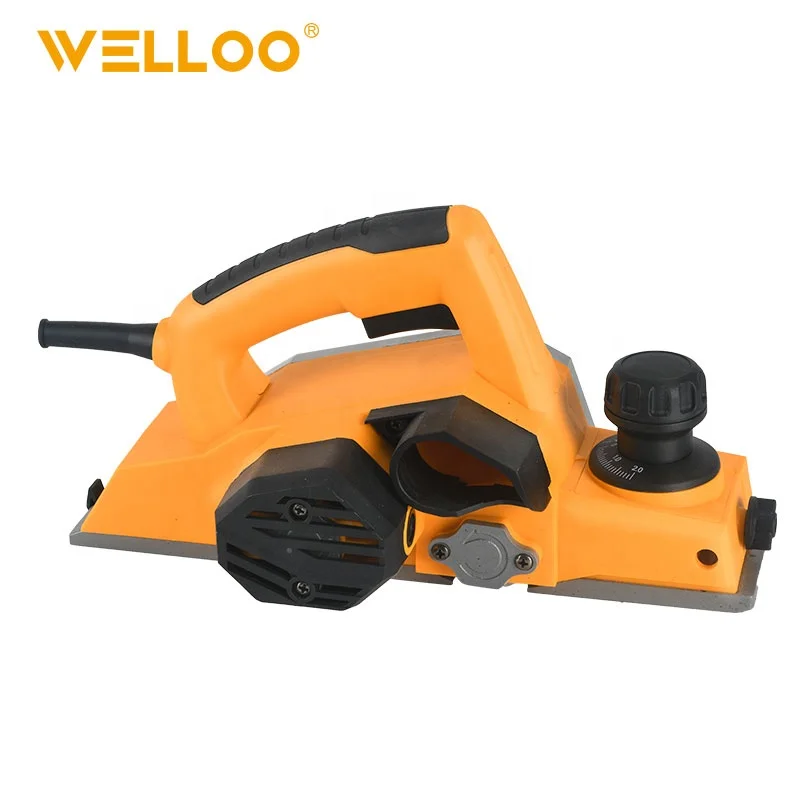 WELLOO Professional Manufacture 710W 82mm Electric Wood Planer 82mm Polisher for Wood Working Power Tools model EPL38202 product thumbnail 3