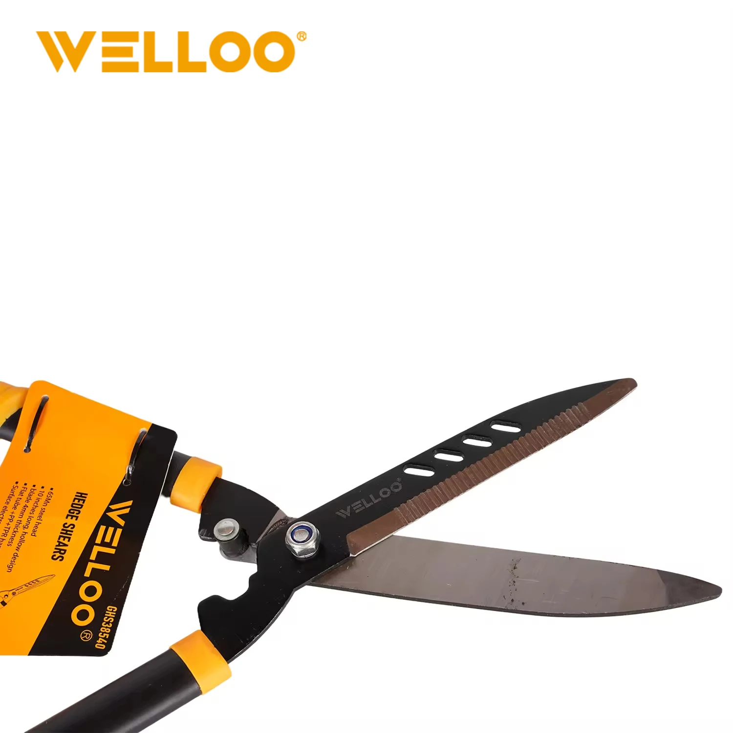 WELLOO Factory Direct Sale 21Inch Carbon Steel Blade Hedge Shears Multi-Functional Manual Garden Hedge Shears model GHS38540 HAND TOOLS product thumbnail 6