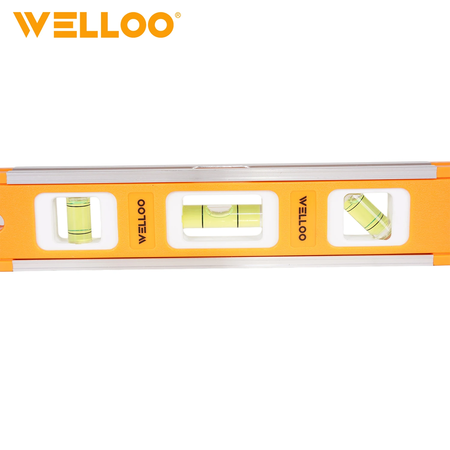 WELLOO High Dimensional Accuracy 225*40mm torpedo Level 180 Degrees High Precision Aluminum Level model MPL22540 HAND TOOLS product thumbnail 6