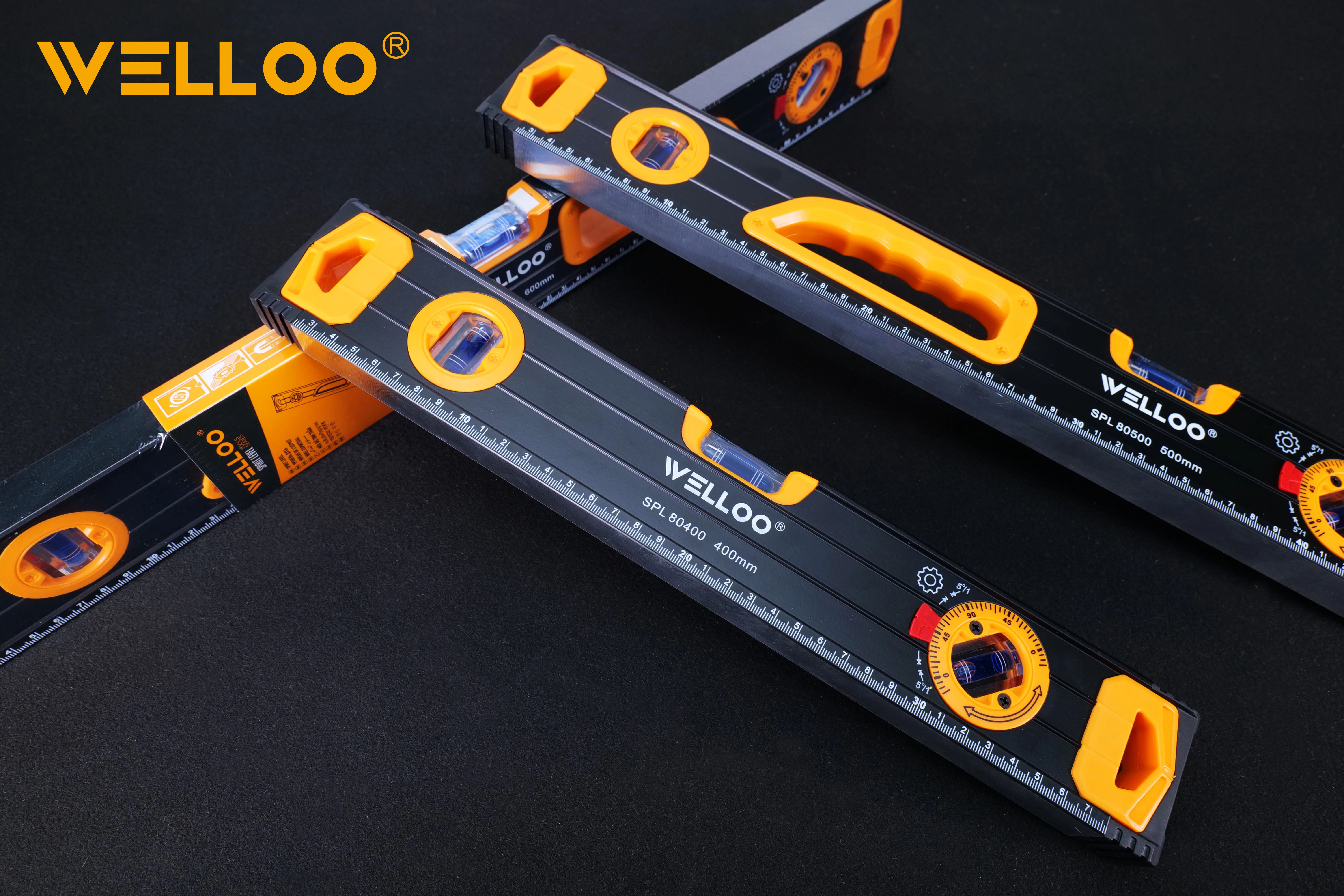 Professional Industrial Grade WELLOO SPL80400 Aluminum Alloy Level Control 40cm Precision Leveling Instrument HAND TOOLS product thumbnail 4