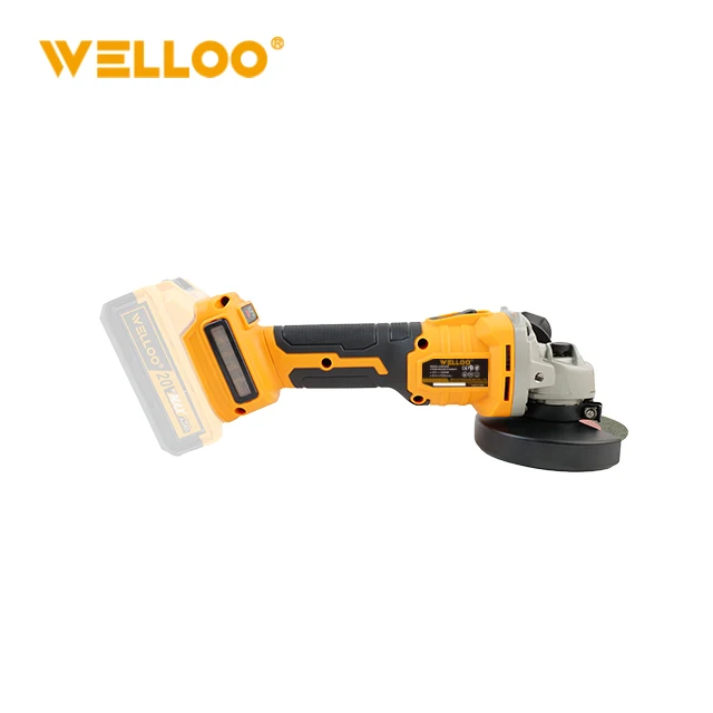 WELLOO High Performance 20V Brushless 115mm Angle Grinder 7500RPM Cordless Cutting & Polishing Tool Without Battery model CAG54115 CORDLESS TOOLS product thumbnail 3