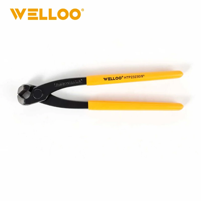 WELLOO 9''/230mm Carbon Steel Cutting Pliers OEM Industrial Grade High Leverage Joint Design Metric Manual Tools model HTP23230 HAND TOOLS product thumbnail 2