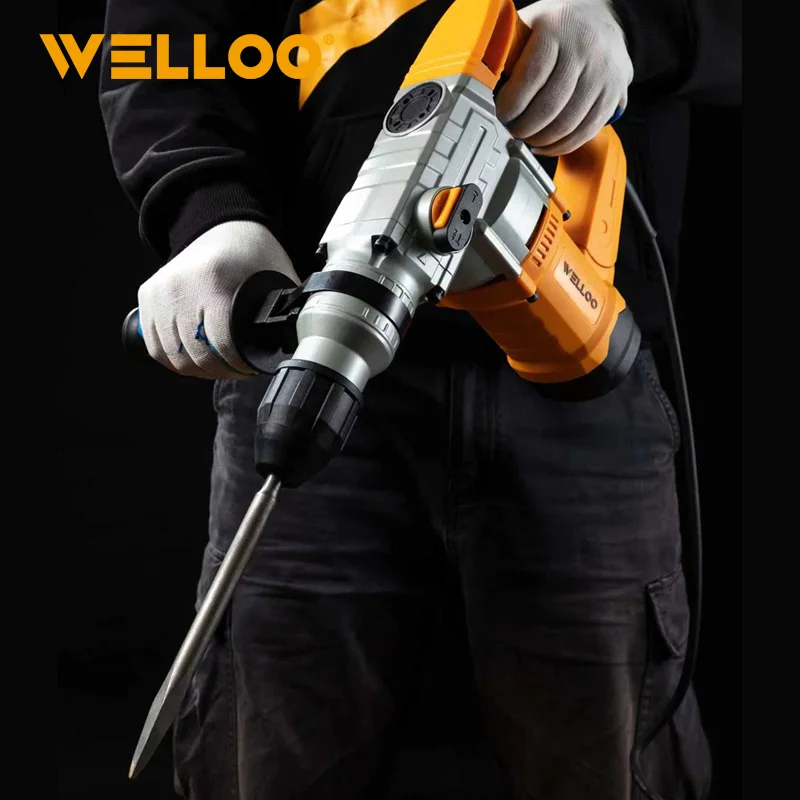 WELLOO Industrial Quality Hand-Held Rock Drill Jack Hammer Drill Machinery for Concrete Wall model RHM72805 NEW HOT PRODUCTS product thumbnail 4
