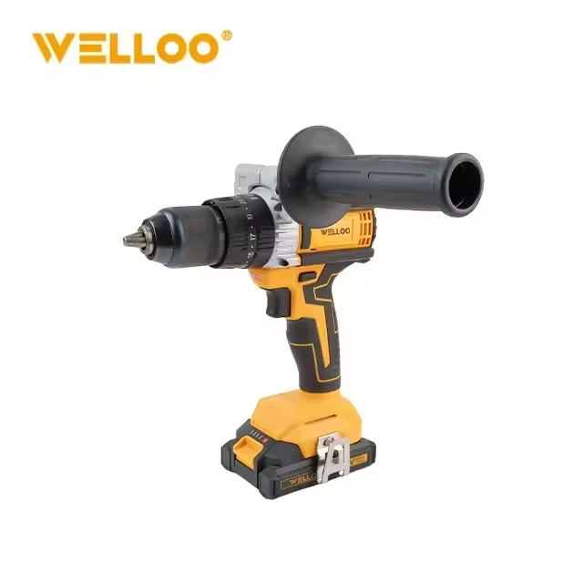 WELLOO 21V Lithium Mini Electric Screwdriver & Cordless Impact Drill | Battery Included Precision Tool for Woodworking & Home Repair model CID50221T CORDLESS TOOLS