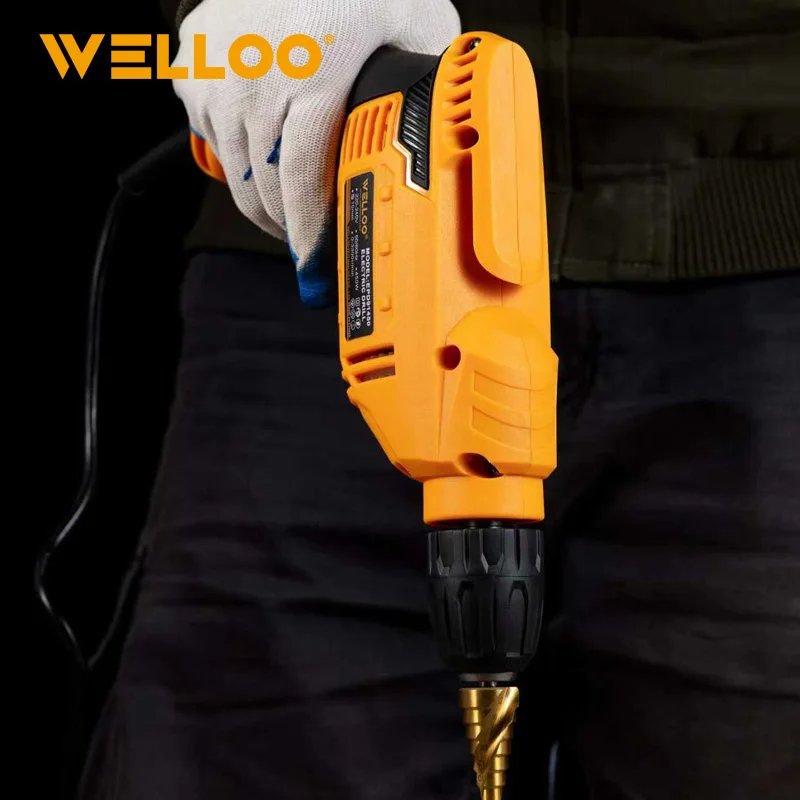 WELLOO Factory Direct Industrial Electric Drill Chuck Capacity 10mm 450W Variable Speed Portable Electric Impact Drill model EPD91450 NEW HOT PRODUCTS product thumbnail 5