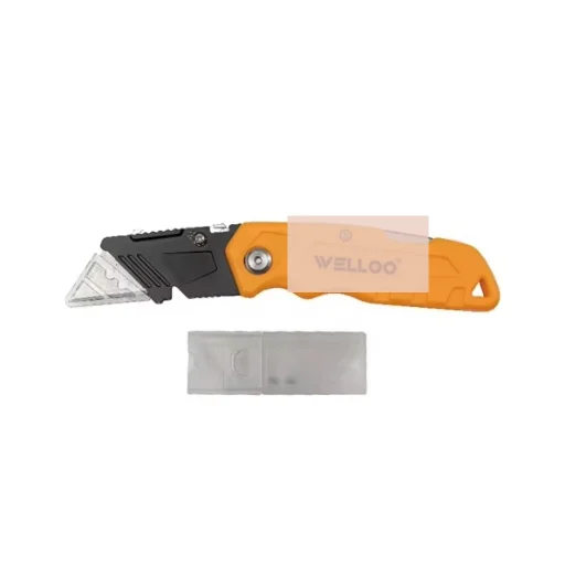 WELLOO Industrial 61mmx19mm Utility Knife Hand Portable Folding Utility Knife with Plastic Handle model FKF6519 HAND TOOLS product thumbnail 11