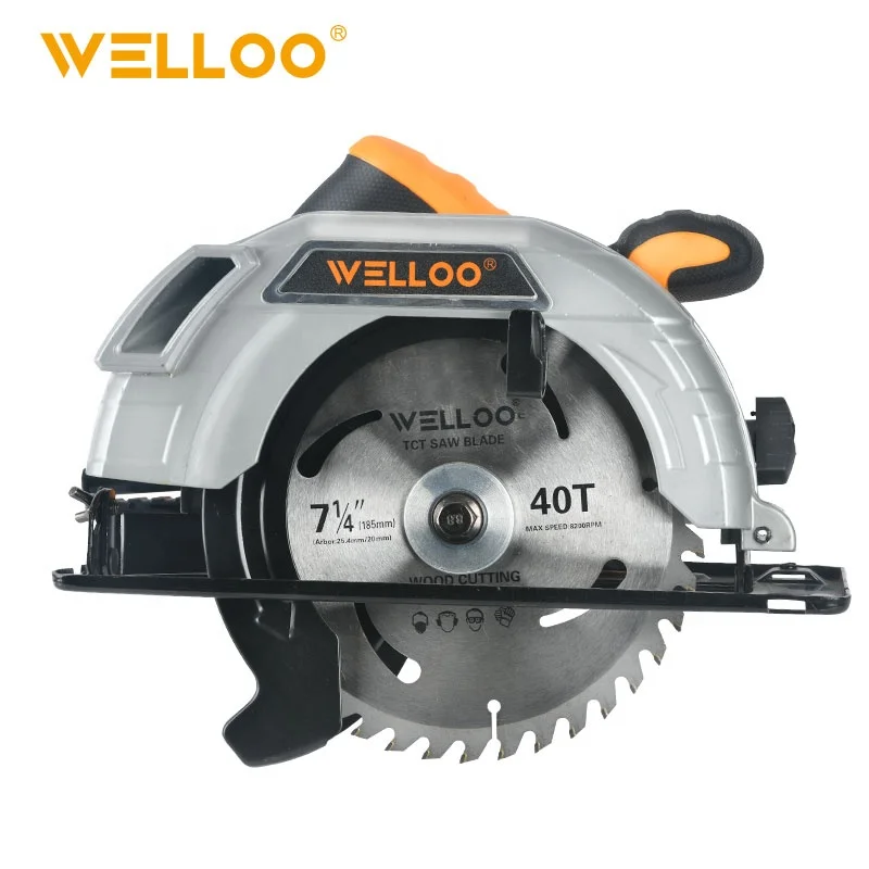 WELLOO Adjustable Cutting Depth Professional Wood Cutting Saw Stable Performance Electric Circular Saw POWER TOOLS product thumbnail 6