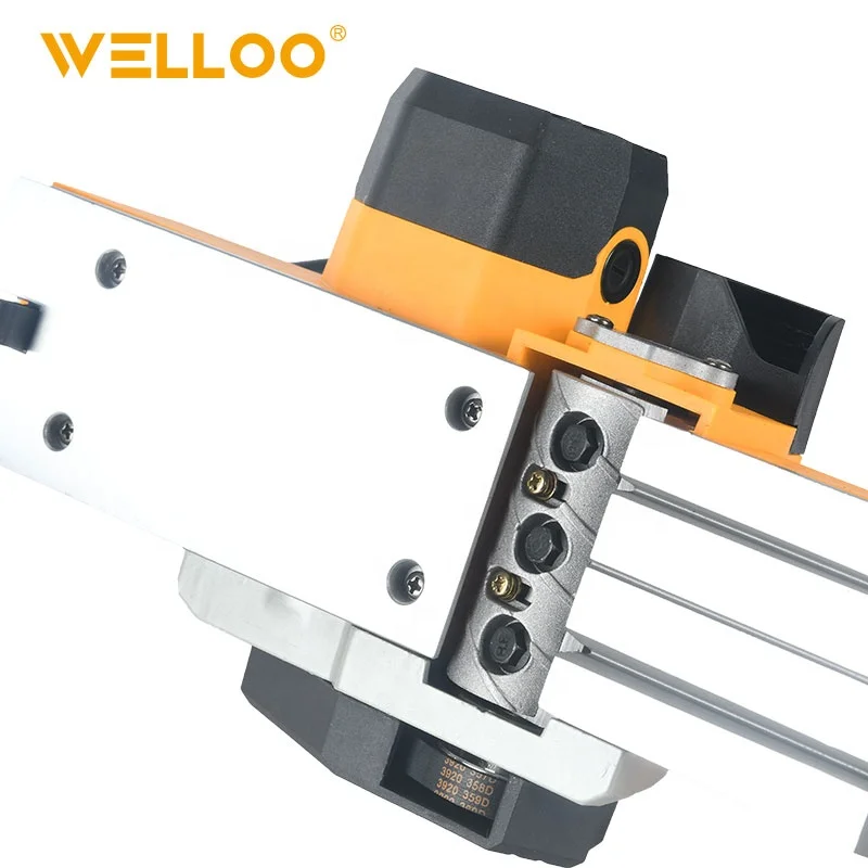 WELLOO Professional Manufacture 710W 82mm Electric Wood Planer 82mm Polisher for Wood Working Power Tools model EPL38202 product thumbnail 6