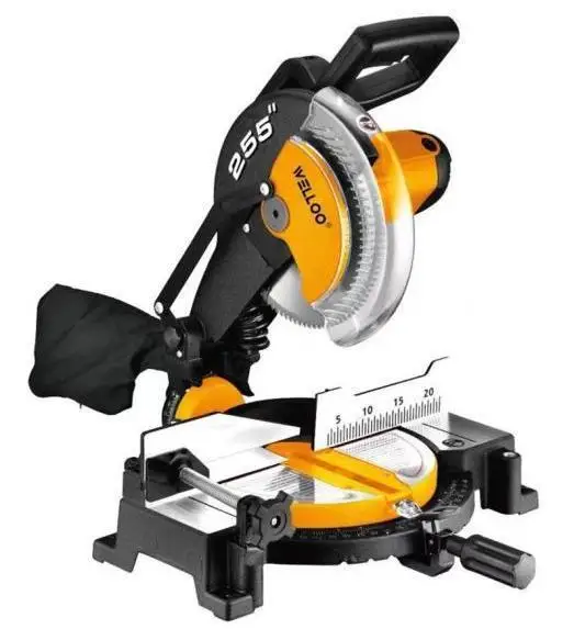 WELLOO 1800w Stable Performance Heat Resistant Electric Tools Cut-off Machine Durable Miter Saw for Wood model MTS61255 POWER TOOLS product thumbnail 2