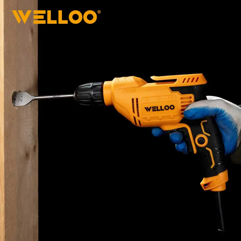 WELLOO Factory Direct Industrial Electric Drill Chuck Capacity 10mm 450W Variable Speed Portable Electric Impact Drill model EPD91450 NEW HOT PRODUCTS product thumbnail 4