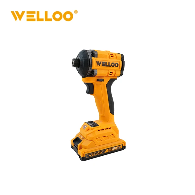 WELLOO 20V Li-ion Cordless Impact Driver 3600rpm Rechargeable Brushless Impact Driver for Instruction & DIY model CPD73230S CORDLESS TOOLS catalog product image