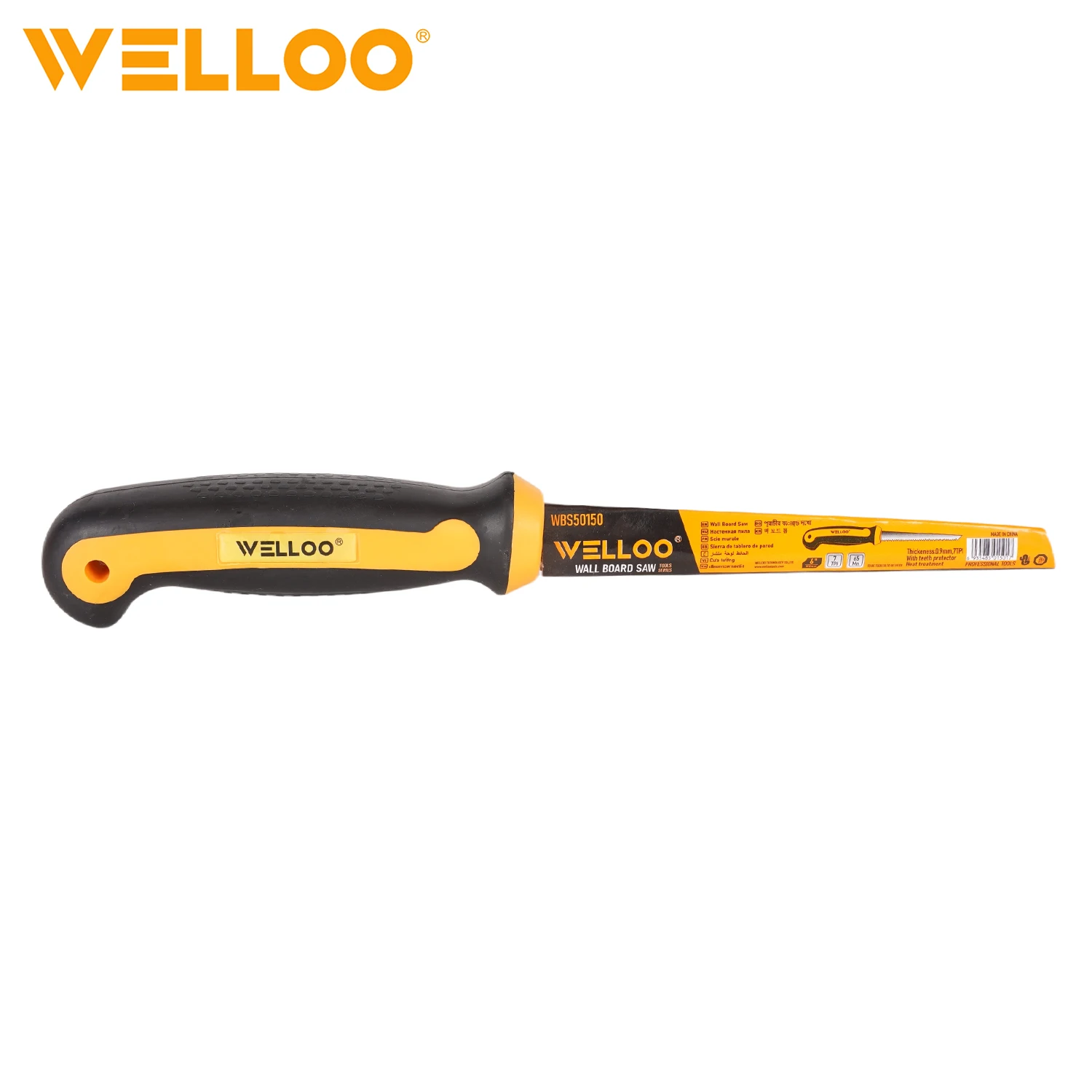 WELLOO 150mm Double-sided Wall Board Saw Gypsum Board Dry Wall Saw with Heat Treatment Teeth model WBS50150 HAND TOOLS product thumbnail 3