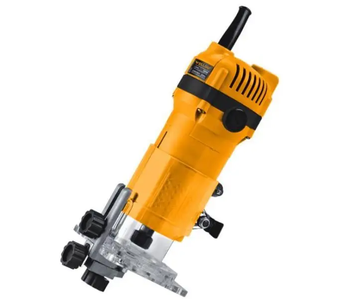 WELLOO International Standard Self-locking Chuck Electric Wood Trimmer 600W Industrial Grade Edge Trimmer With Collets model LTM33806 POWER TOOLS product thumbnail 2
