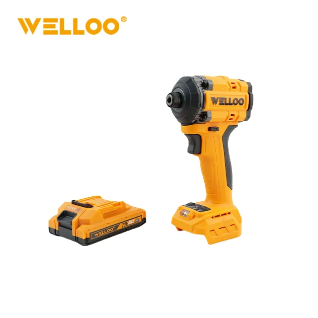 WELLOO 20V Li-ion Cordless Impact Driver 3600rpm Rechargeable Brushless Impact Driver for Instruction & DIY model CPD73230S CORDLESS TOOLS product thumbnail 7