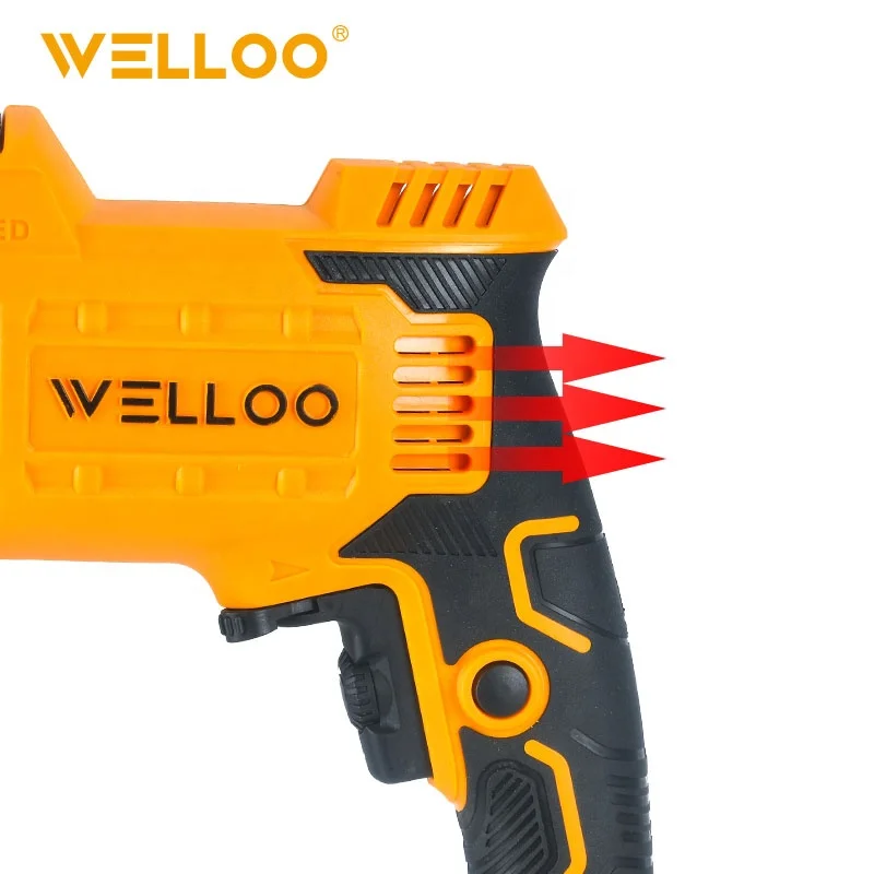 WELLOO Strong Power Industrial Power Tools Drill Screwdriver Hammer Drill Impact 810W 13mm Strong Percussion Drill Manual model IPD91810 NEW HOT PRODUCTS product