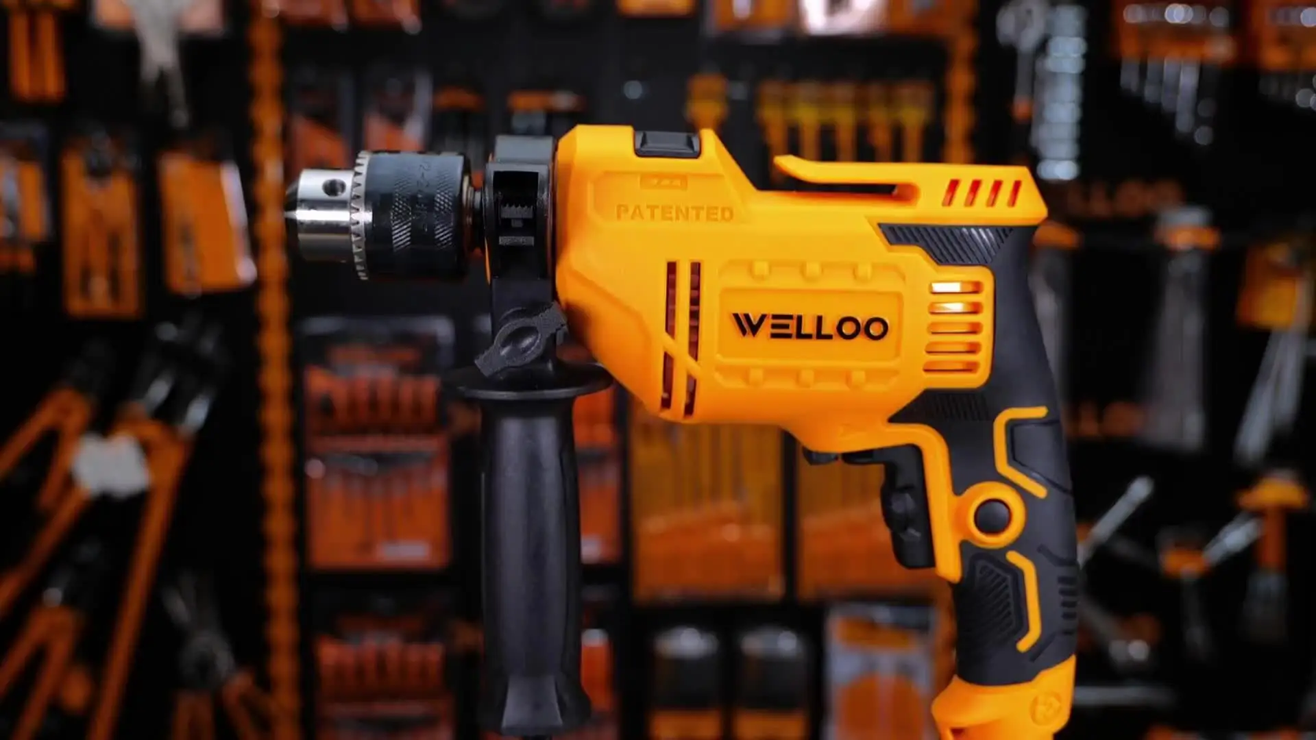 WELLOO High Super Torque Percussion Drill Power Electric Impact Drill 220V 13mm 600/800w Impact Drill for Industrial Repair model IPD91710 POWER TOOLS product detail