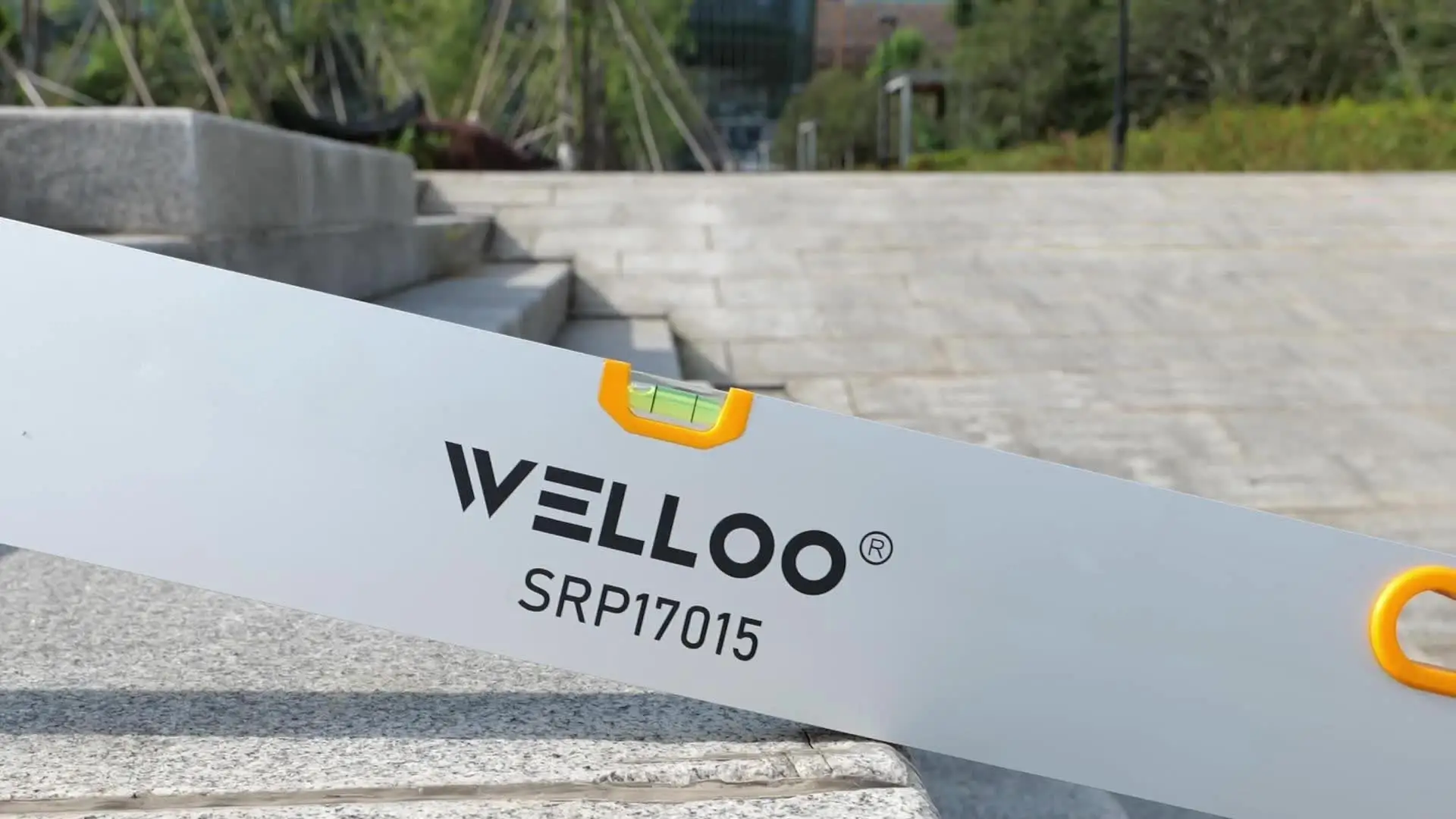 WELLOO Professional Lightweight Industrial Measure Tool Level Ruler Mechanism Compact 1.5m Aluminium Level Ruler model SRP17015 HAND TOOLS product detail photo 8
