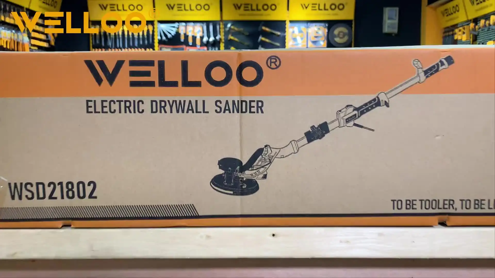 WELLOO 850W Electric Wall Putty Sanding Machine Cleaning and Polishing Sanding Machine With LED Light model WSD21802 POWER TOOLS product detail photo 7