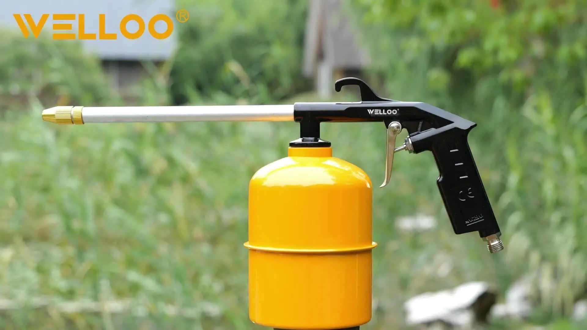 WELLOO Factory Direct Sales 3.0-5.0bar High Pressure air Gun 1000cc air Wash Gun Pneumatic air Gun model AWG3210A AIR TOOLS product detail photo 8