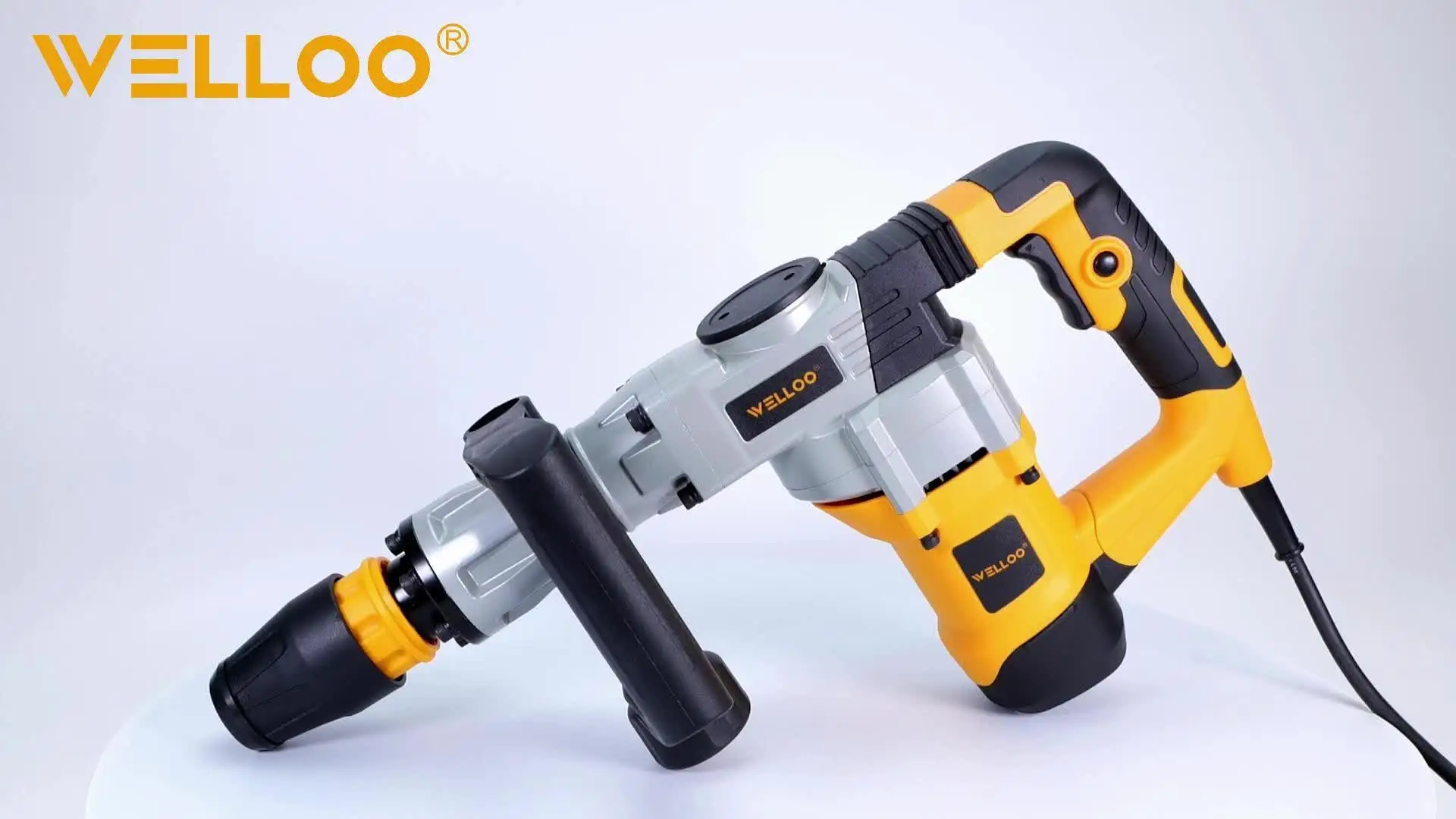 WELLOO New Trend Product SDS MAX System Heavy Duty Hammer Electric Pick 1300W Industrial Grade Concrete Crushing Hammer model DBK85235 POWER TOOLS product detail photo 7