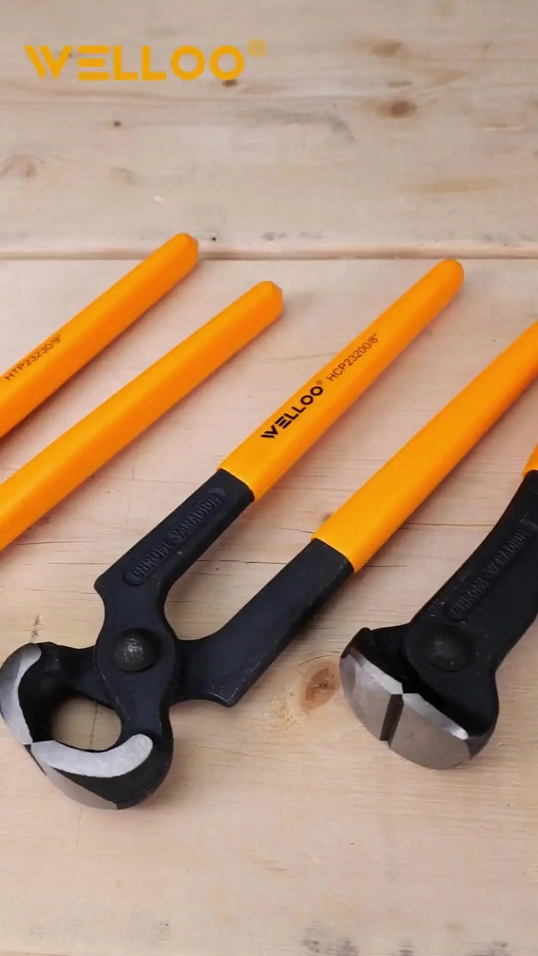 WELLOO End Cutting Plier Multi Hand Tool Tower Pincer 8 model HCP23200 HAND TOOLS product detail photo 7